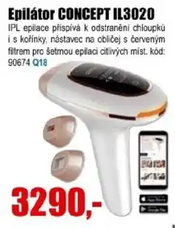 EVA Concept epilátor IL3020 nabídka