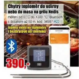 EVA Nedis chytrý teploměr do udriny nebo do masa na grilu nabídka