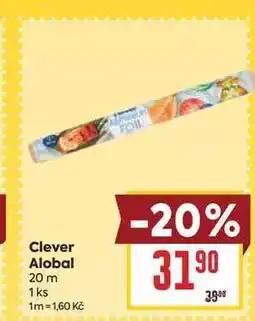Billa Clever Alobal 20 m nabídka