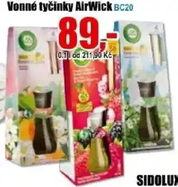 EVA AirWick vonné tyčinky BC20 nabídka