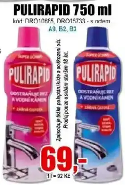 EVA Pulirapid nabídka