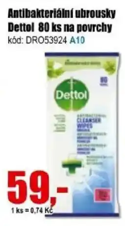 EVA Dettol antibakteriální ubrousky nabídka