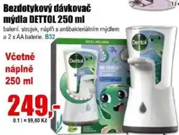 EVA Dettol bezdotykový dávkovač mýdla nabídka