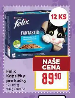 Billa Felix Kapsičky pro kočky 12× nabídka