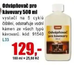 EVA Odvápnovač pro kávovary nabídka