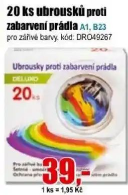 EVA Deluxo ubrousky proti zabarvení prádla nabídka