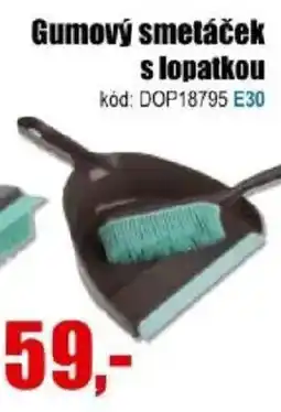 EVA Gumový smetáček s lopatkou nabídka