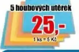 EVA 5 houbových utěrek nabídka