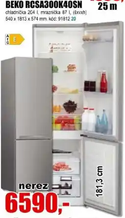 EVA Beko rcsa300k40sn nabídka