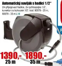 EVA Automatický naviják s hadicí 1/2" nabídka
