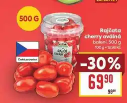 Billa Rajčata cherry oválná balení nabídka