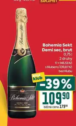 Billa Bohemia Sekt Demi sec, brut nabídka