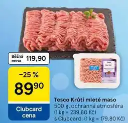 Tesco Tesco Krůtí mleté maso nabídka
