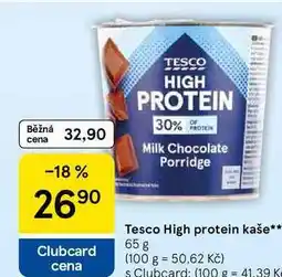 Tesco Tesco High protein kaše nabídka