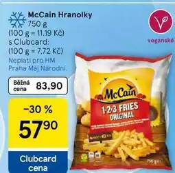 Tesco McCain Hranolky nabídka