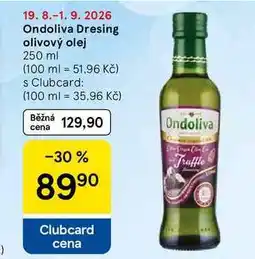 Tesco Ondoliva Dresing olivový olej nabídka