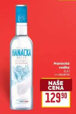 Billa Hanácká Vodka nabídka
