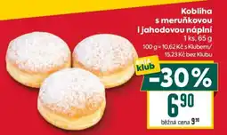 Billa Kobliha s meruňkovou i jahodovou náplní nabídka