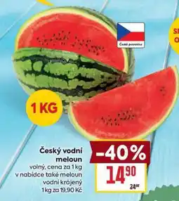 Billa Český vodní meloun nabídka
