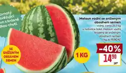 Billa Meloun vodní se sníženým obsahem semen nabídka