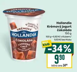 Billa Hollandia krémový jogurt čokoláda nabídka