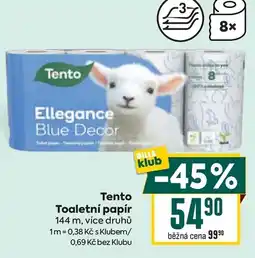 Billa Tento Toaletní papír nabídka