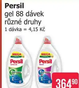 Teta Persil gel na praní 88 dávek, různé druhy nabídka