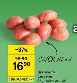 Tesco Brambory červené nabídka