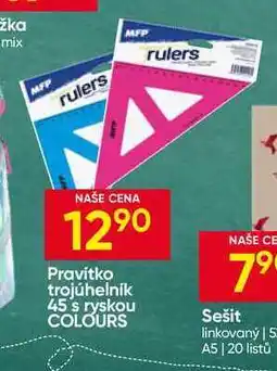 Hruška Pravitko trojúhelník 45 s ryskou nabídka