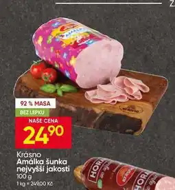 Hruška Krásno Amálka šunka nejvyšší jakosti nabídka