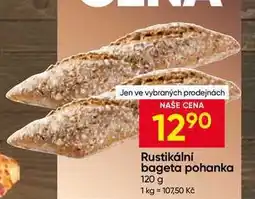 Hruška Rustikálni bageta pohanka nabídka
