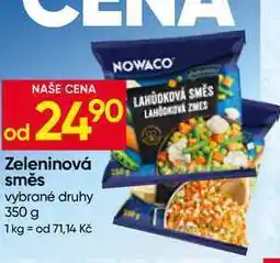 Hruška NOWACO Zeleninová směs vybrané druhy nabídka