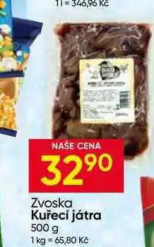 Hruška Zvoska Kuřecí játra nabídka