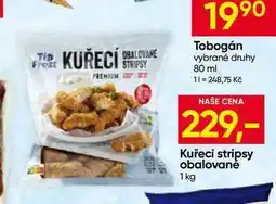 Hruška Tip Frost Kuřecí stripsy obalované nabídka