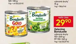 Hruška Zelenina Bonduelle vybrané druhy 150-200 g/ PP 130-140 g nabídka