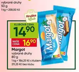 Hruška ORION Margot 80g, vybrané druhy nabídka