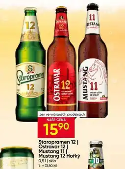 Hruška Ostravar 12 0,5l sklo nabídka