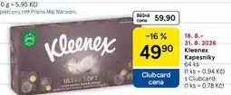Tesco Kleenex Kapesníky, 64 ks nabídka