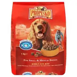 Tesco Propesko granule pro psy 1kg, vybrané druhy nabídka
