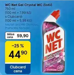 Tesco WC Net Gel Crystal WC čistič nabídka