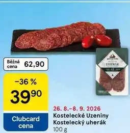Tesco Kostelecké Uzeniny Kostelecký uherák nabídka