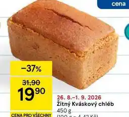 Tesco Žitný kváskový chléb nabídka