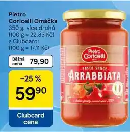 Tesco Pietro Coricelli Omáčka, 350 g, více druhů nabídka