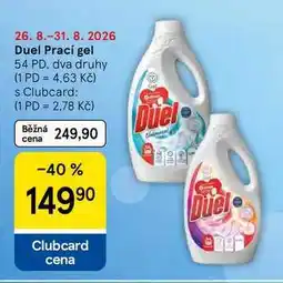 Tesco Duel Prací gel, 54 PD nabídka