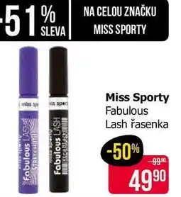 Teta Miss Sporty Fabulous Lash řasenka nabídka