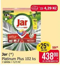 Teta Jar Platinum Plus 102 ks nabídka