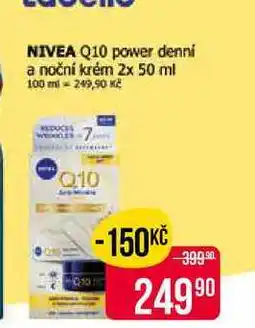 Teta NIVEA Q10 power denní a noční krém nabídka