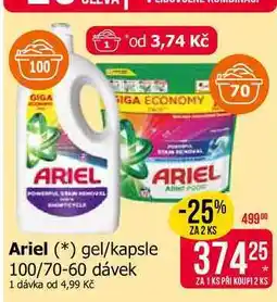 Teta Ariel gel/kapsle 37425 100/70-60 dávek nabídka