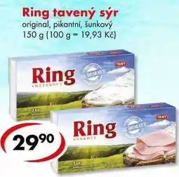 CBA Ring tavený sýr nabídka