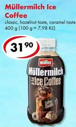 CBA Müllermilch Ice Coffee nabídka